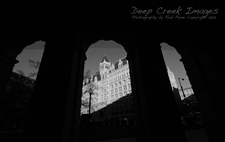 black and white rob paine dc in winter one