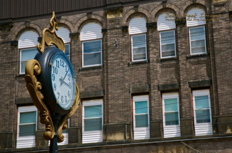 rob paine town clock focus oakland md