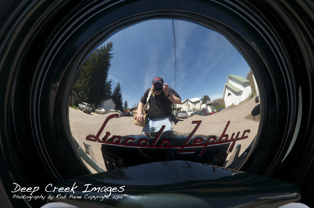 rob paine hub cap selfie