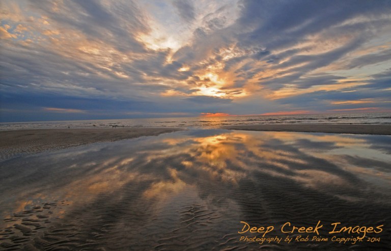 SUNSET DEL BAY PAINE