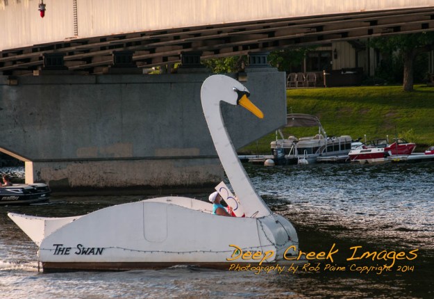rob paine deep creek lake boat parade one