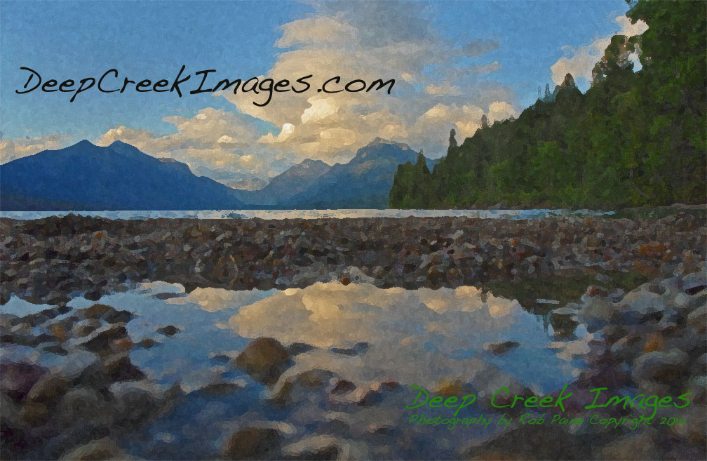 Montana Rob Paine PAINTED GLACIER PARK