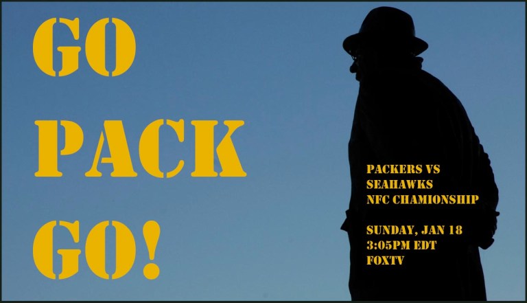 Photo of Vince Lombardi Statue outside Lambeau Field in Green Bay, Wisconsin