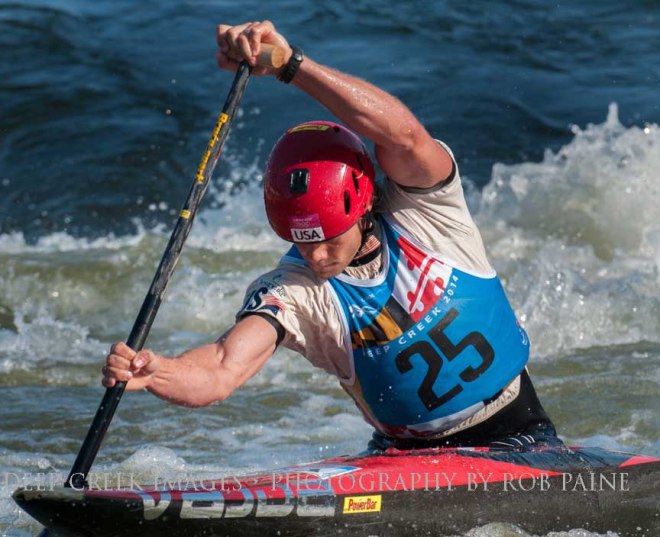 American Casey Eichfeld is shown during competition at Deep Creek 2014 in McHenry, Md Photo by Rob Paine/Deep Creek Images/Copyright 2014